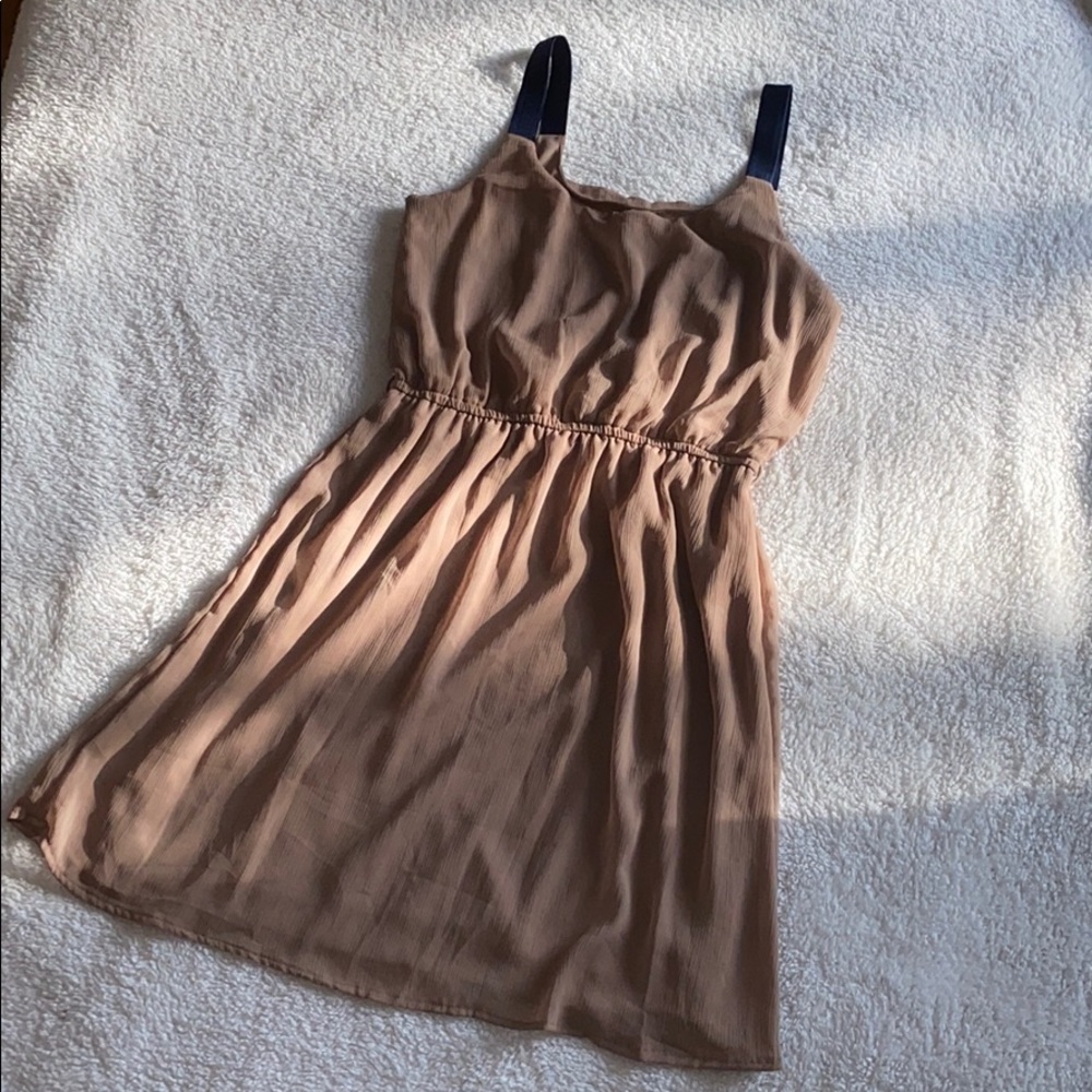 Tan dress